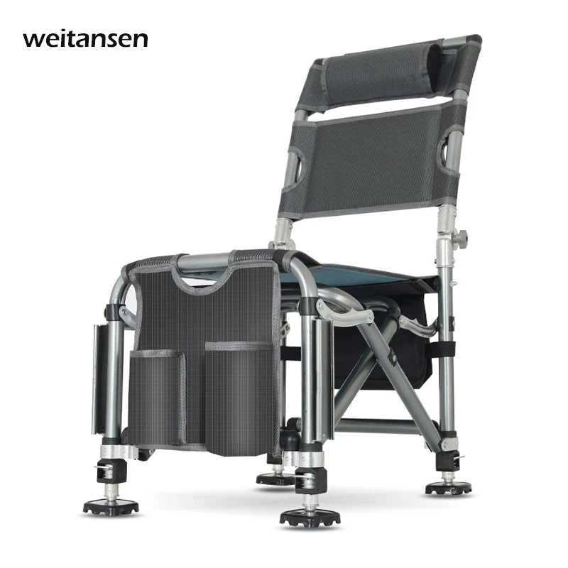 新款骑士钓椅多功能钓鱼椅子野钓便携多地形折叠椅轻便座椅