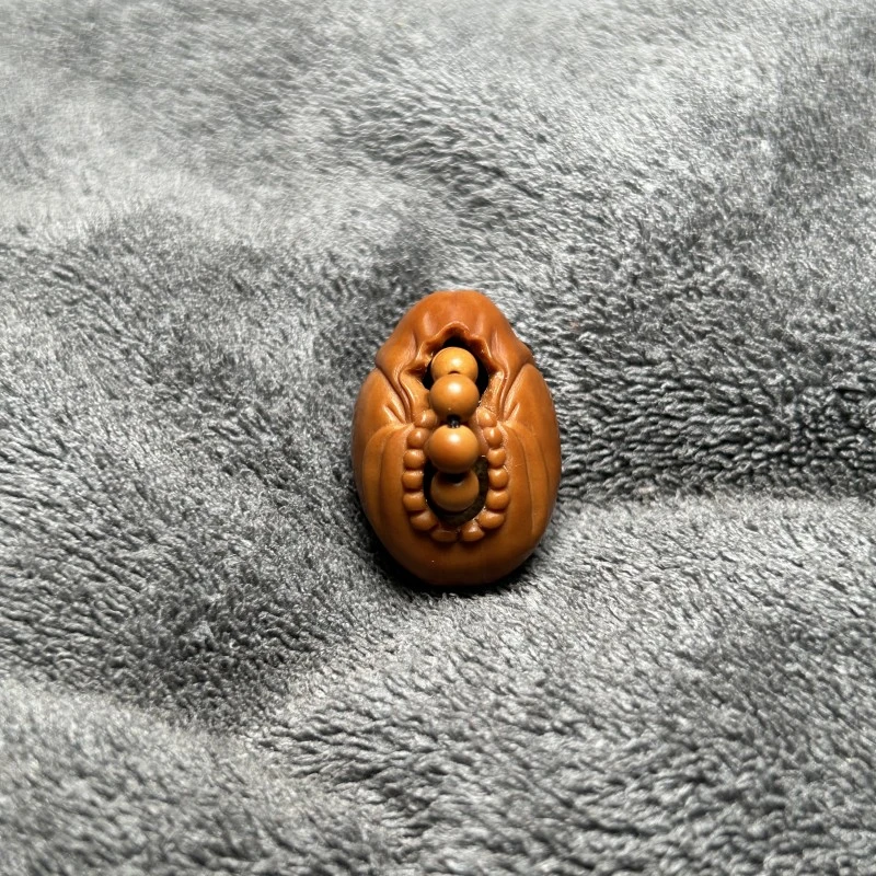 橄榄核雕无相佛单籽