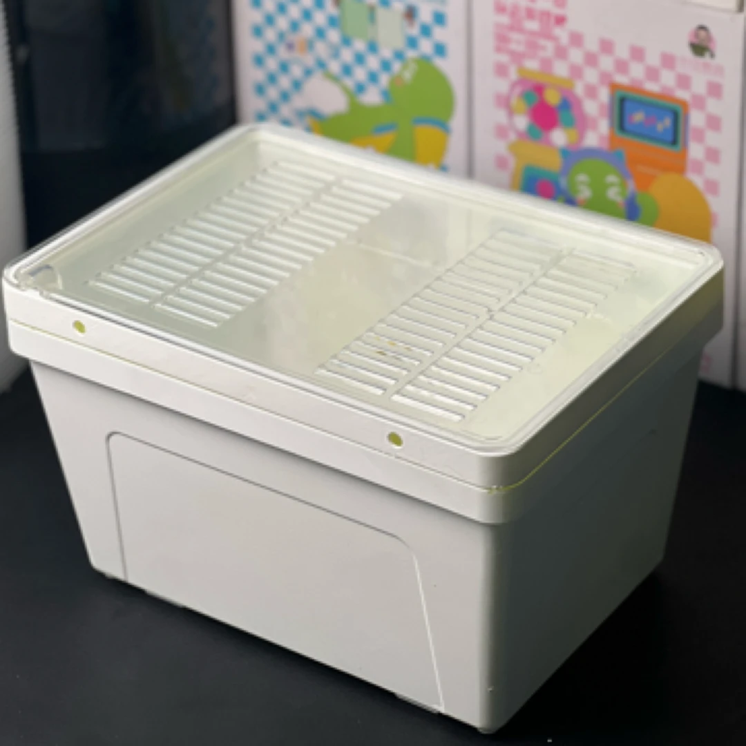 新式饲养盒 换水不脏手 小汪甄选 长24.5宽17.5 高14.5