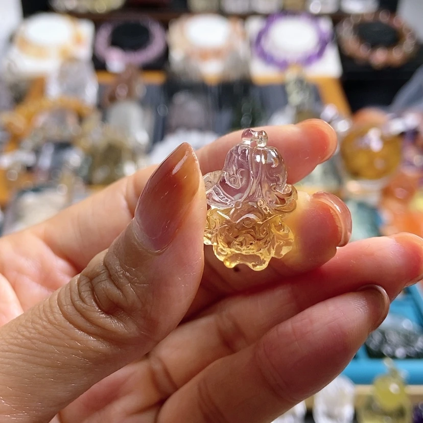【闪购商品】水晶颈饰未镶嵌枕**石