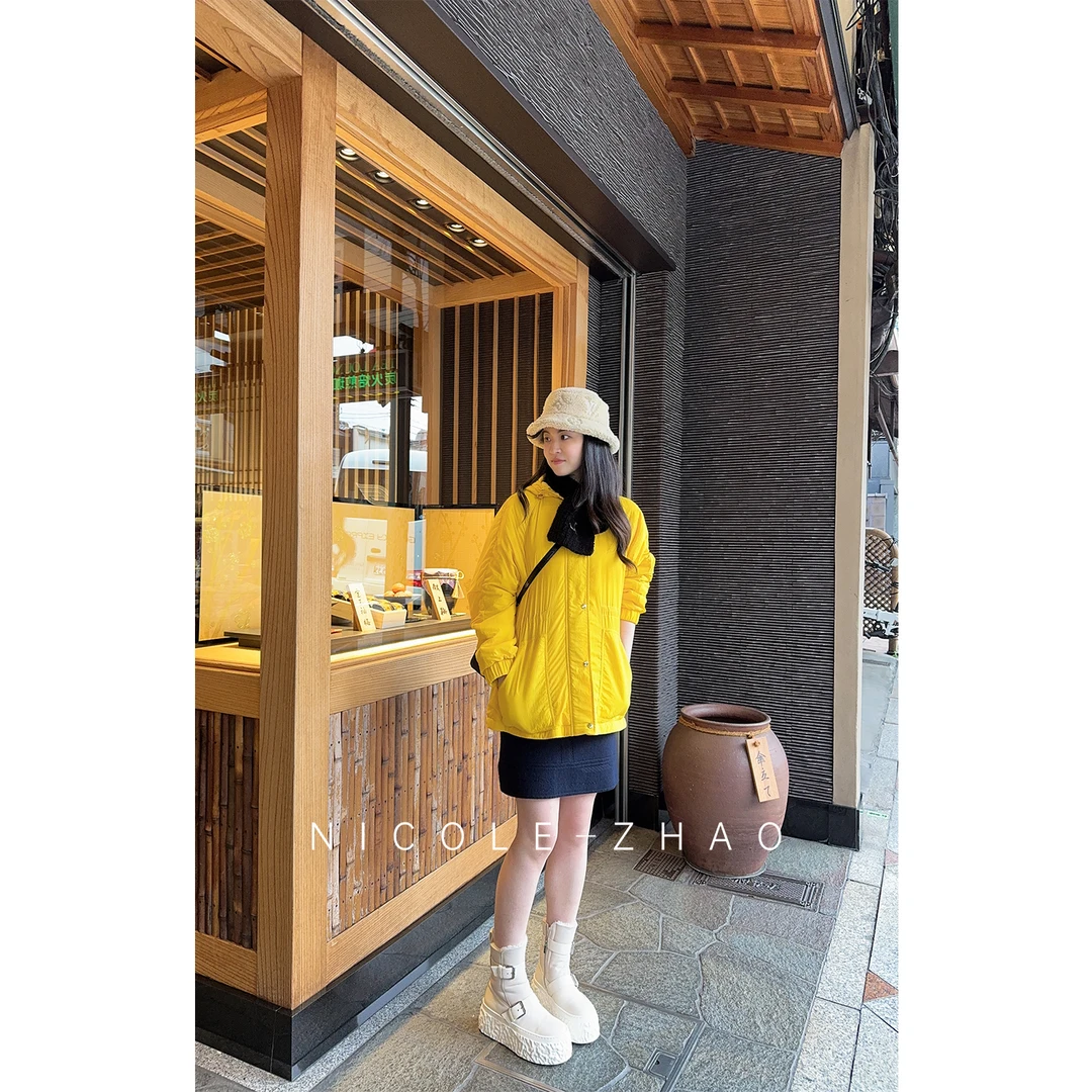 4NWT168【贵姐NICOLE】旅行户外穿搭设计师高端进口定制时尚外套