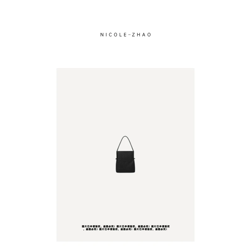 NZ0636【贵姐NICOLE】2025年新款高奢时尚手工编制包包 真皮编织
