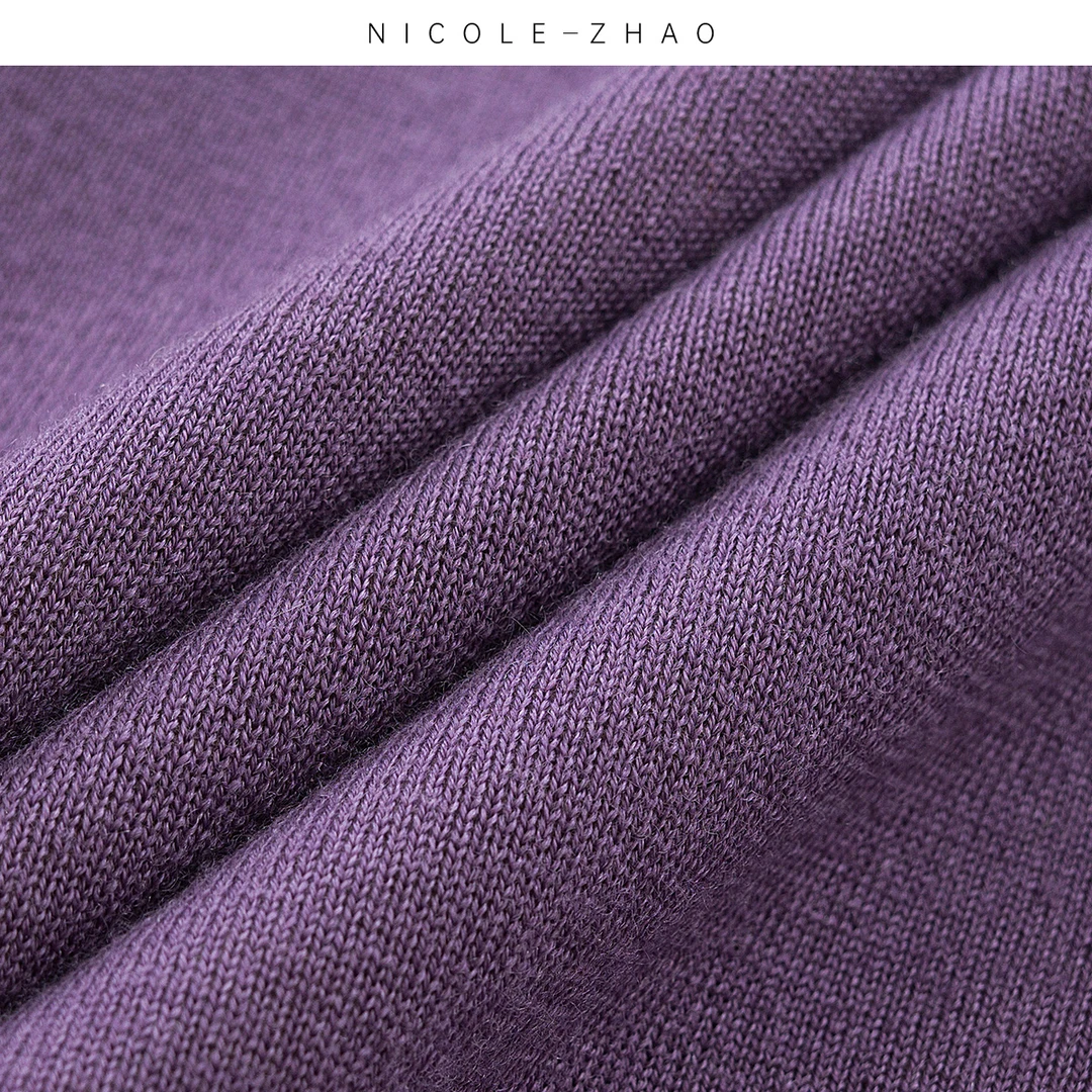 FJ0080【贵姐NICOLE】高端设计师款显瘦百搭V领长袖针织开衫