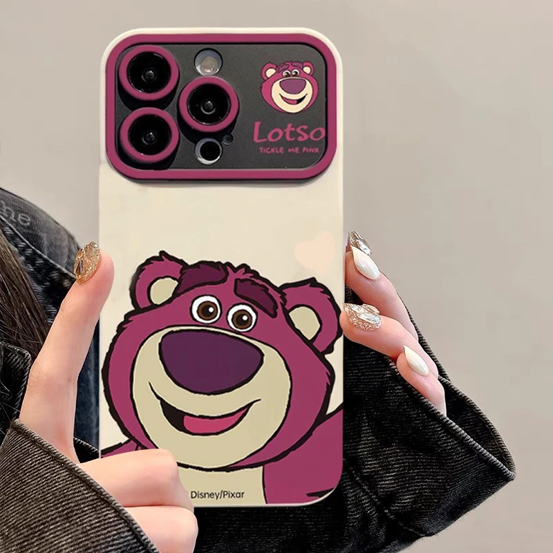 微笑草莓适用iPhone15/14promax手机壳13女12华为/oppo/小米/vivo