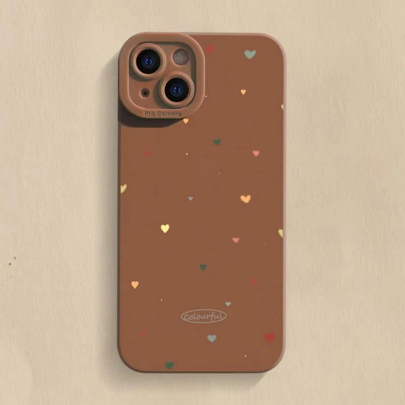爱心满屏适用iPhone15/14promax手机壳13女12华为/oppo/小米/vivo