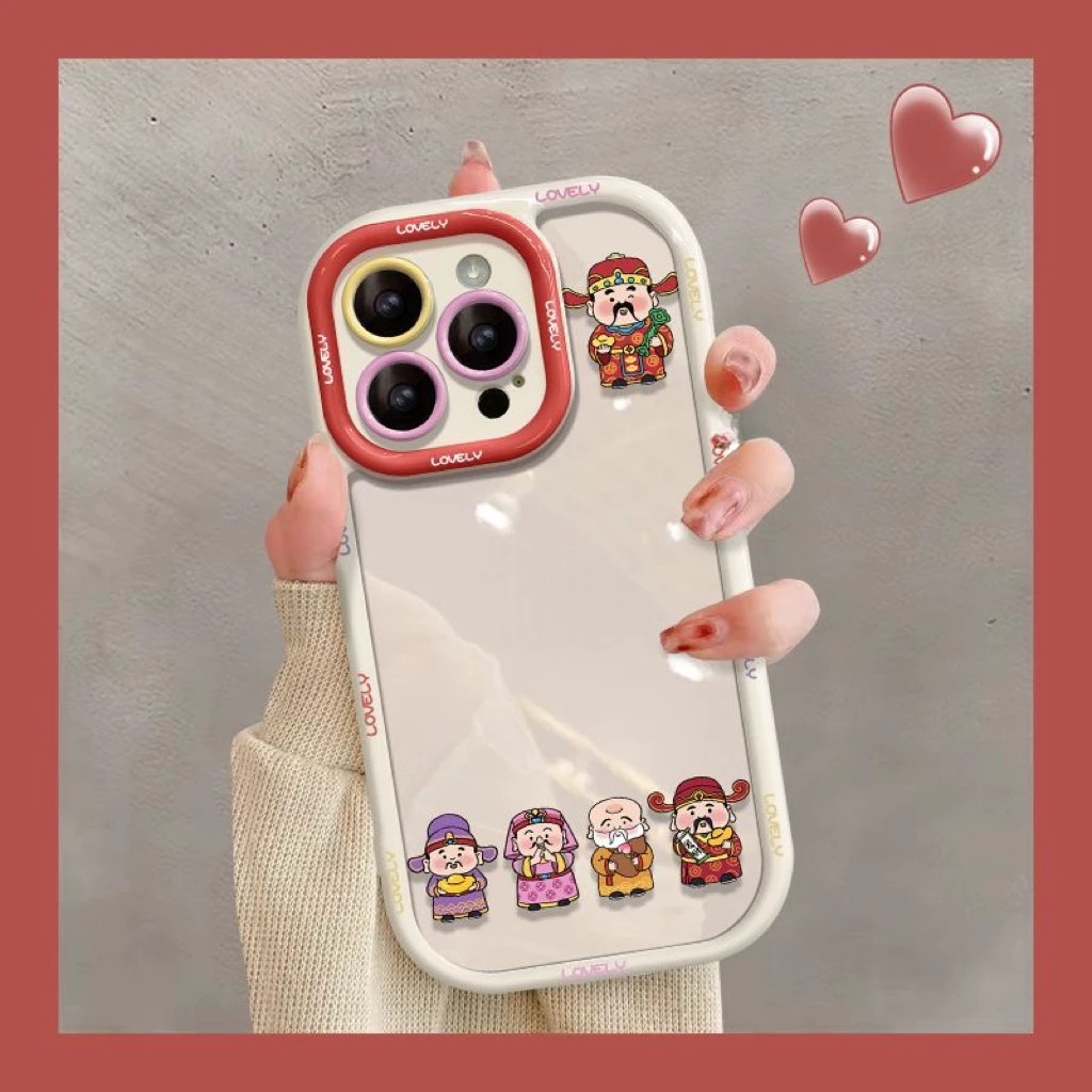 财神集团适用iPhone15/14promax手机壳13女12华为/oppo/小米/vivo