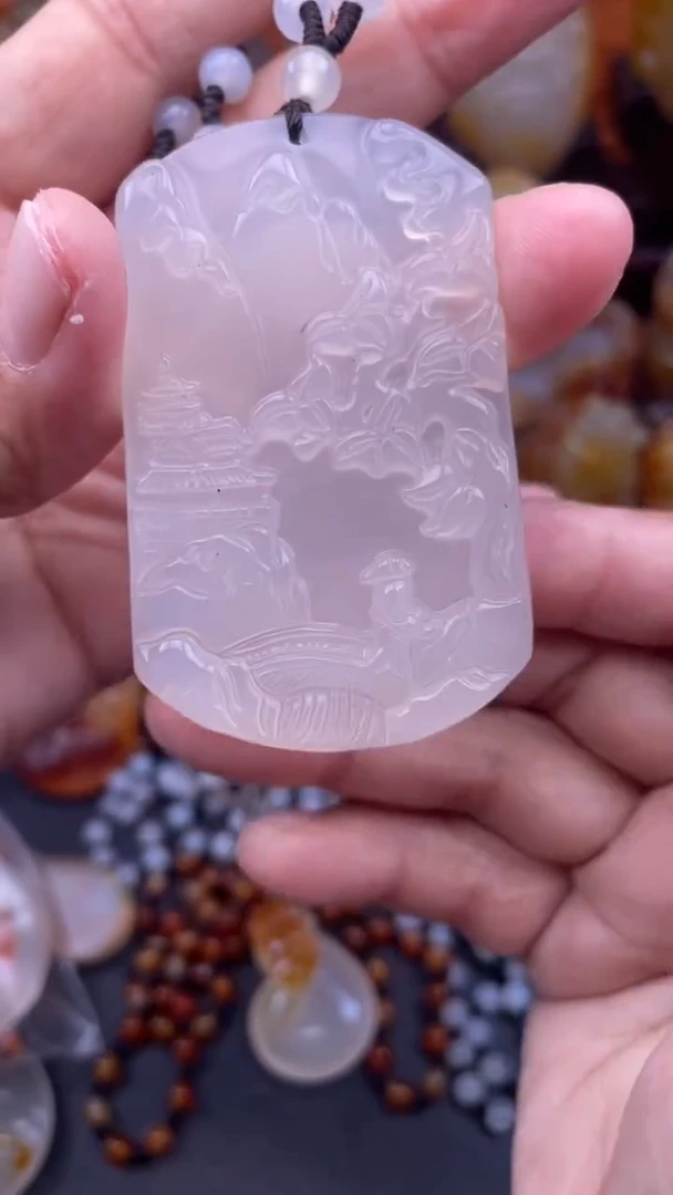 【闪购商品】玛瑙/玉髓颈饰未镶嵌AA