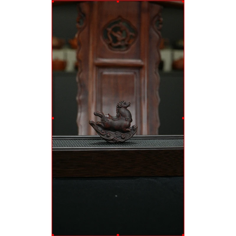 0191宜兴原矿紫砂刻绘茶宠