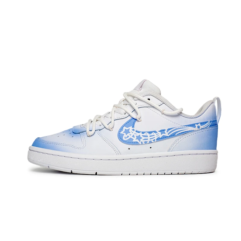 NIKE/耐克时尚女鞋幸运星紫多巴胺低帮板鞋送对象老婆【定制球鞋】