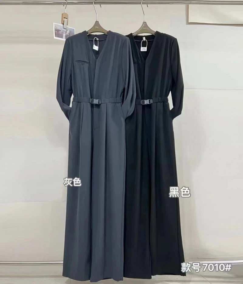 WHY ME HOME【精致瘦连体裤】英伦风正肩西服连体裤7010-1