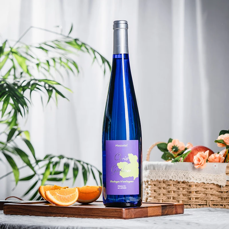 半甜白葡萄酒西班牙原瓶进口女生爱喝送礼买1瓶送1