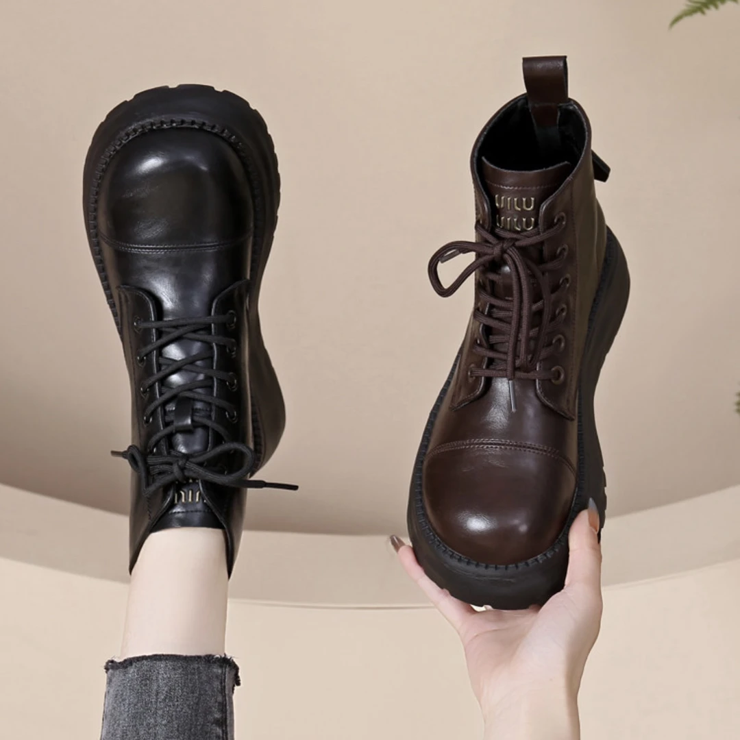 3111款百搭加绒马丁靴