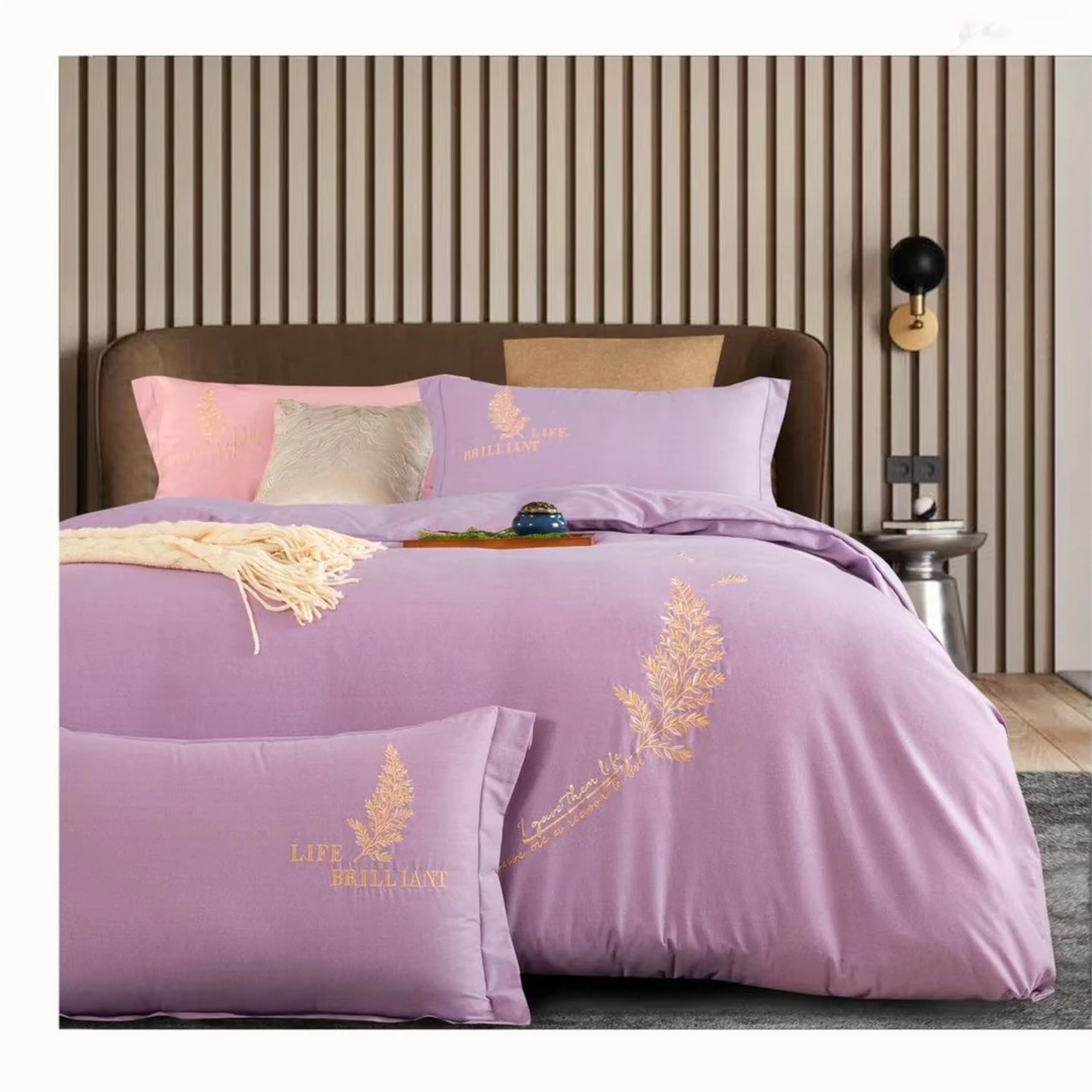 全棉斜纹印花四件套