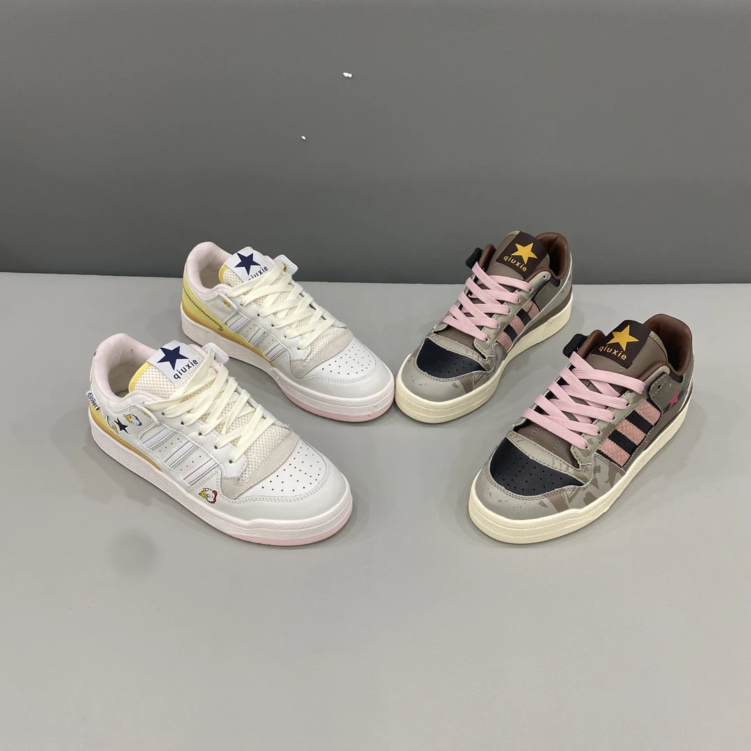 时尚潮流厚底潮鞋百搭低帮情侣鞋春季板鞋小白鞋休闲鞋运动鞋拼色