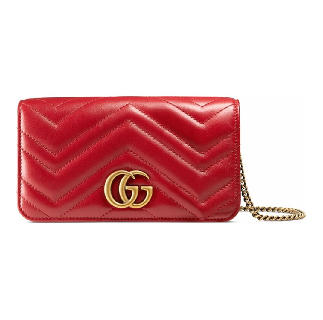99新 GUCCI/古驰  云朵奢品/Gucci marmont woc/98新