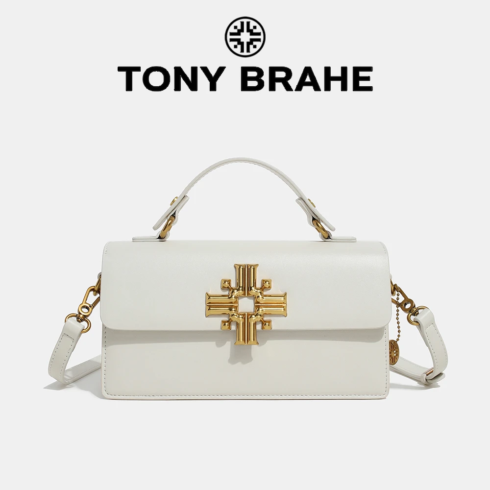 『栀子白』酒神款大气简约手提斜挎包