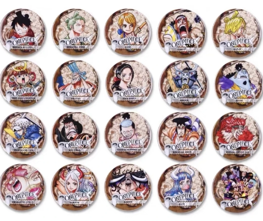 海贼王 航海图徽章  主播代拆