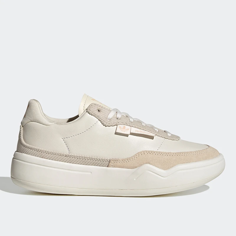 阿迪达斯HER COURT三叶草女子运动休闲低帮厚底板鞋 GX7039