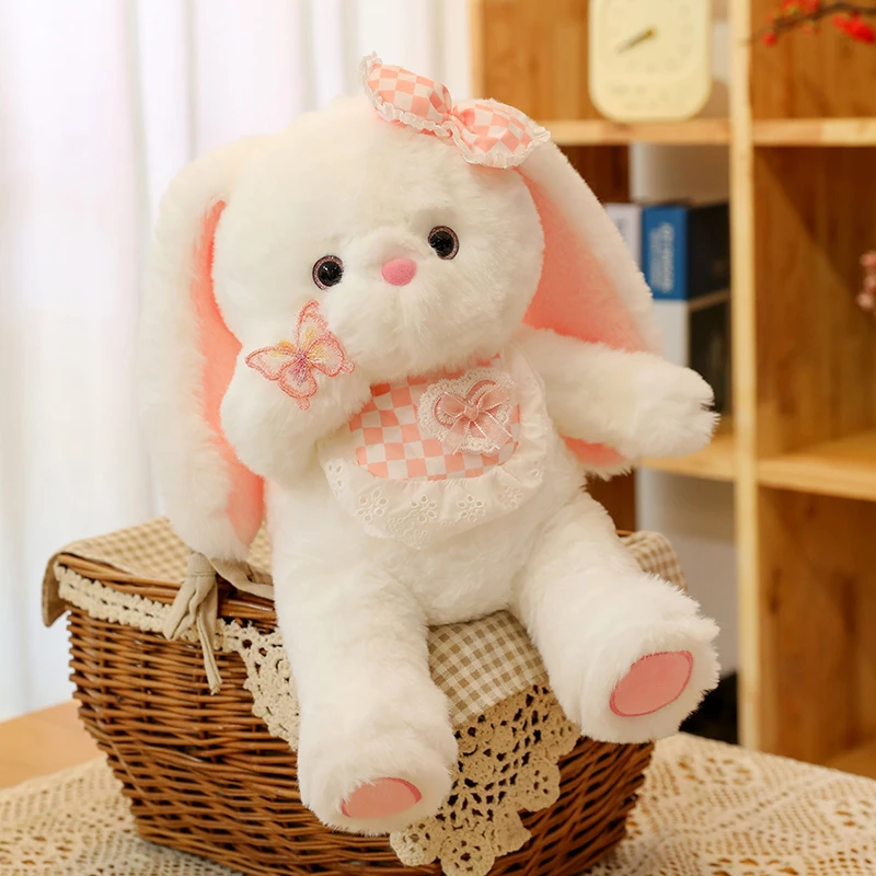 治愈系小兔仔仔毛绒玩偶兔子晚安系列女友生日礼物奶油抱枕可爱