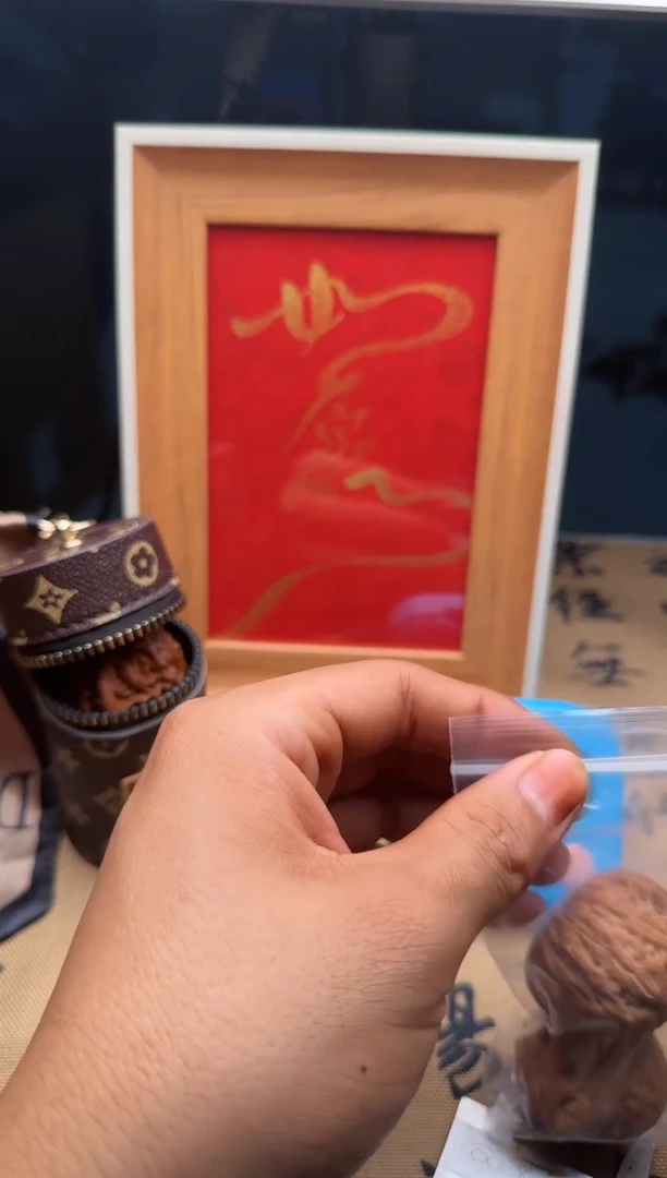 【闪购商品】文玩核桃把件头货铁锤