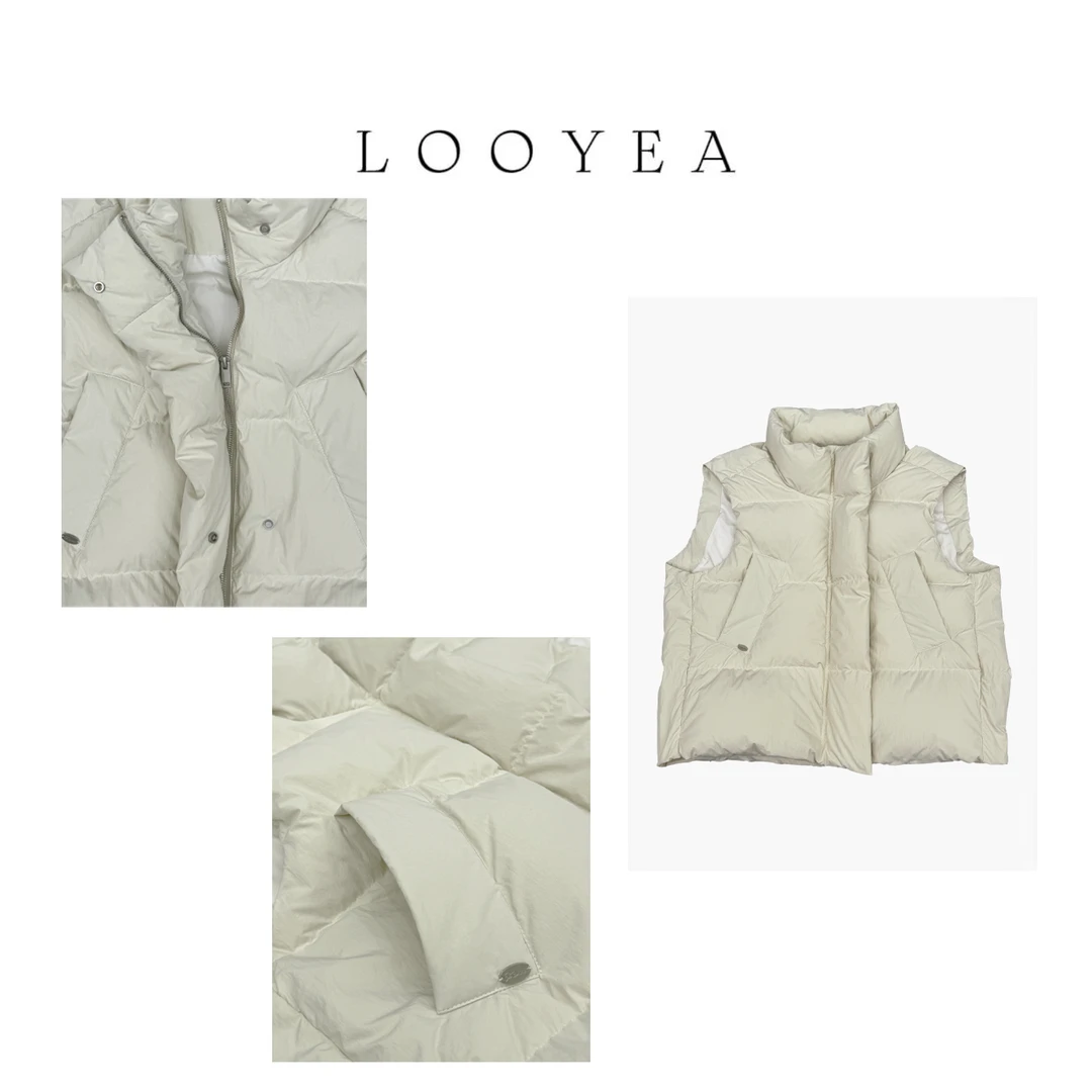 【自由域】LOOYEA 冬季简约款韩版马甲 6369