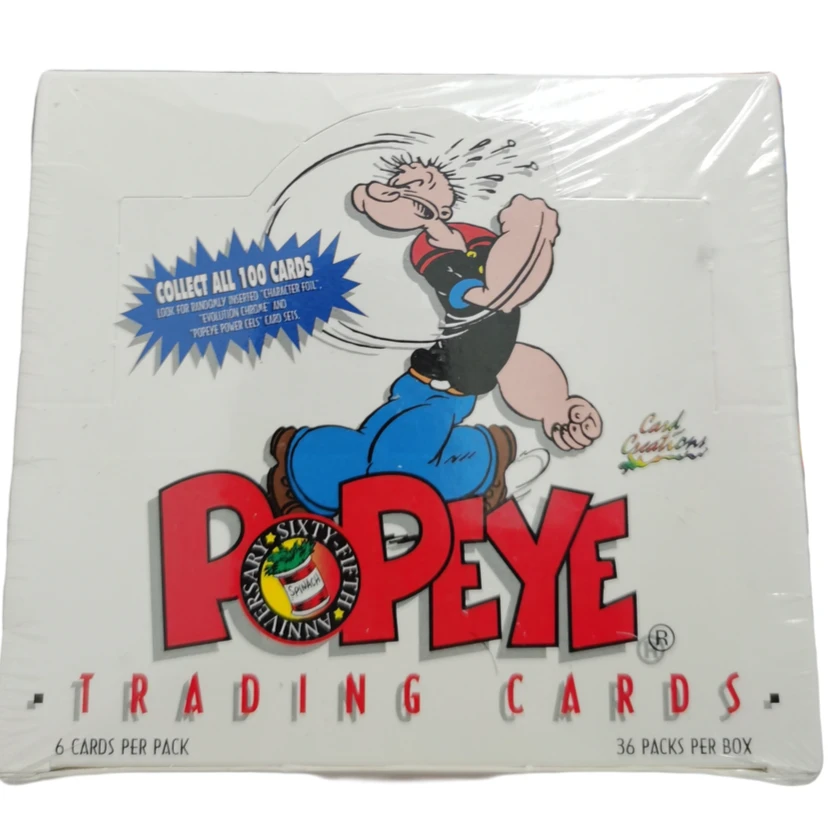 单包 1994 POPEYE大力水手收藏卡牌漫画收藏卡牌（直邮不拆）