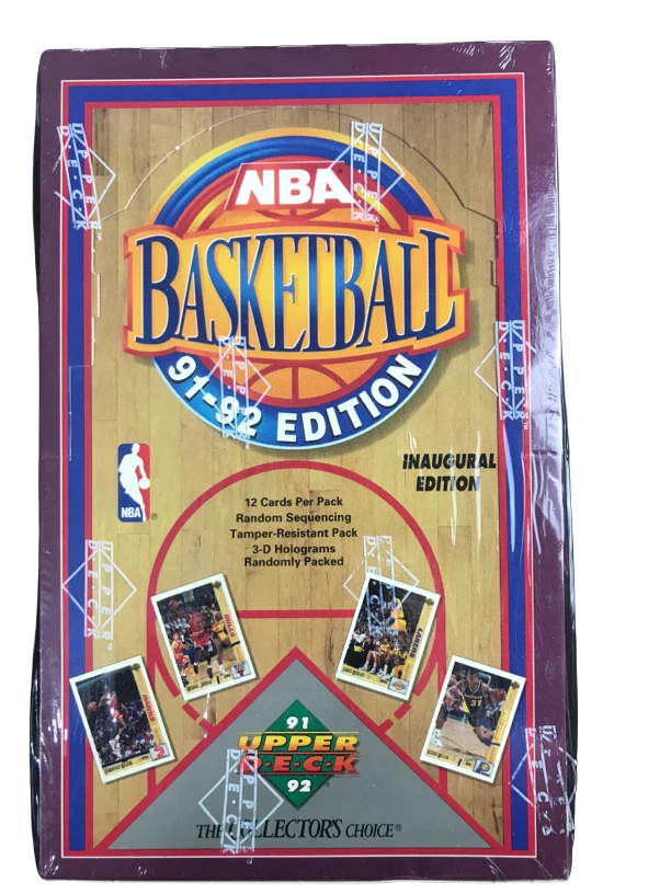 单包   91-92 UD NBA 球星卡 原盒（直邮不拆）