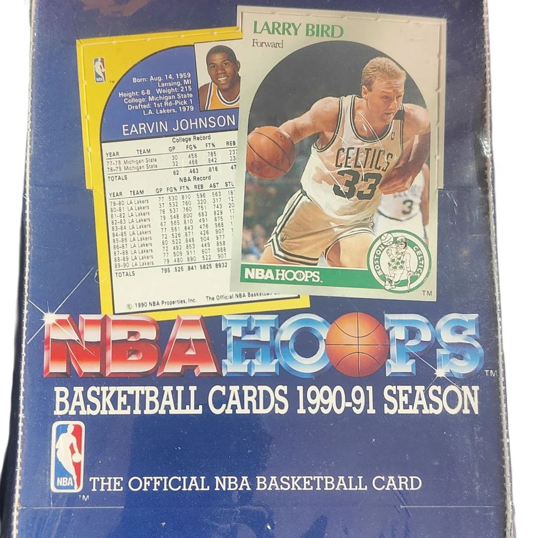 单包  1990-91 NBA  HOOPS  收藏爱好者卡包  （不拆直邮）