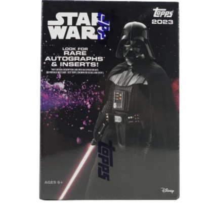黑包  黑武士星球大战旗舰  2023 Topps   收藏卡包（直播代拆）