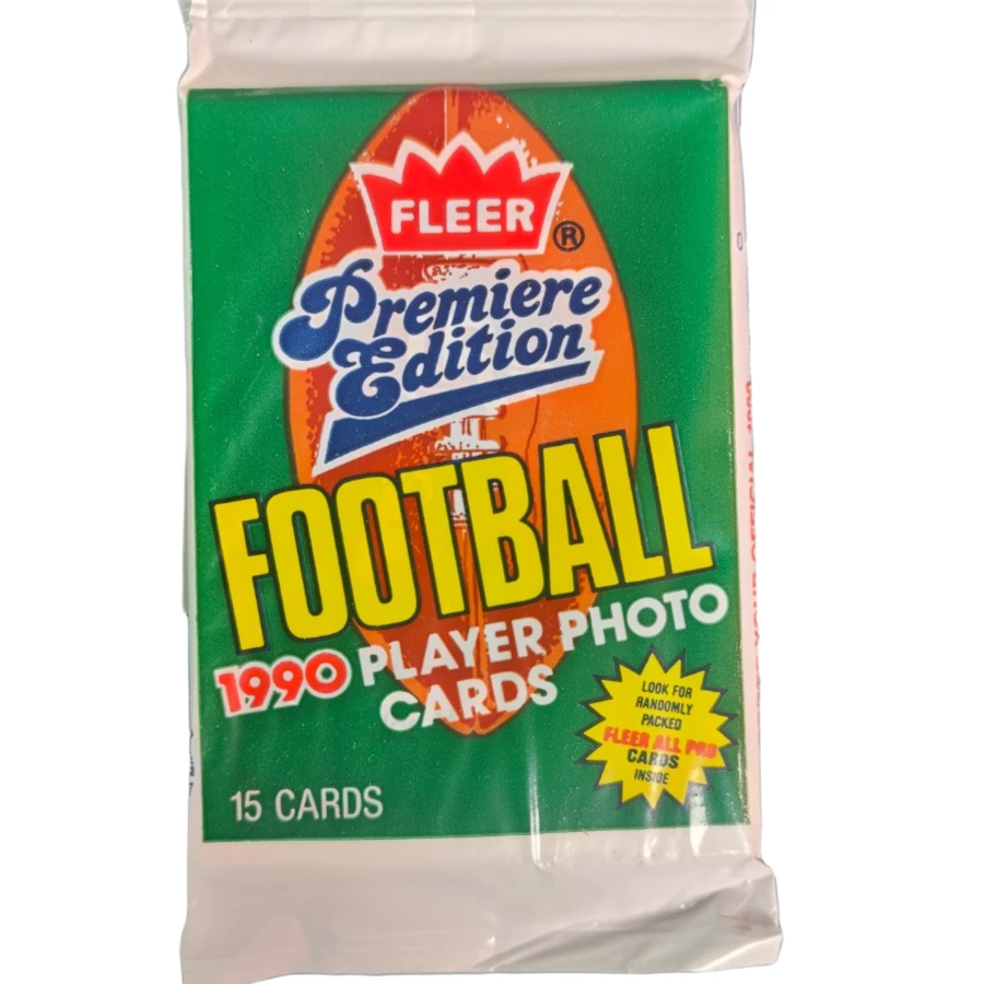 单包 1990 FOOTBALL 收藏卡包 (不拆直邮)