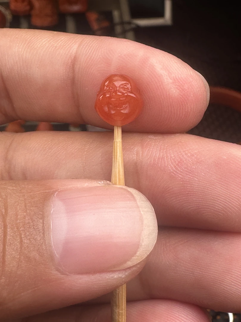 云南保山南红佛头8+