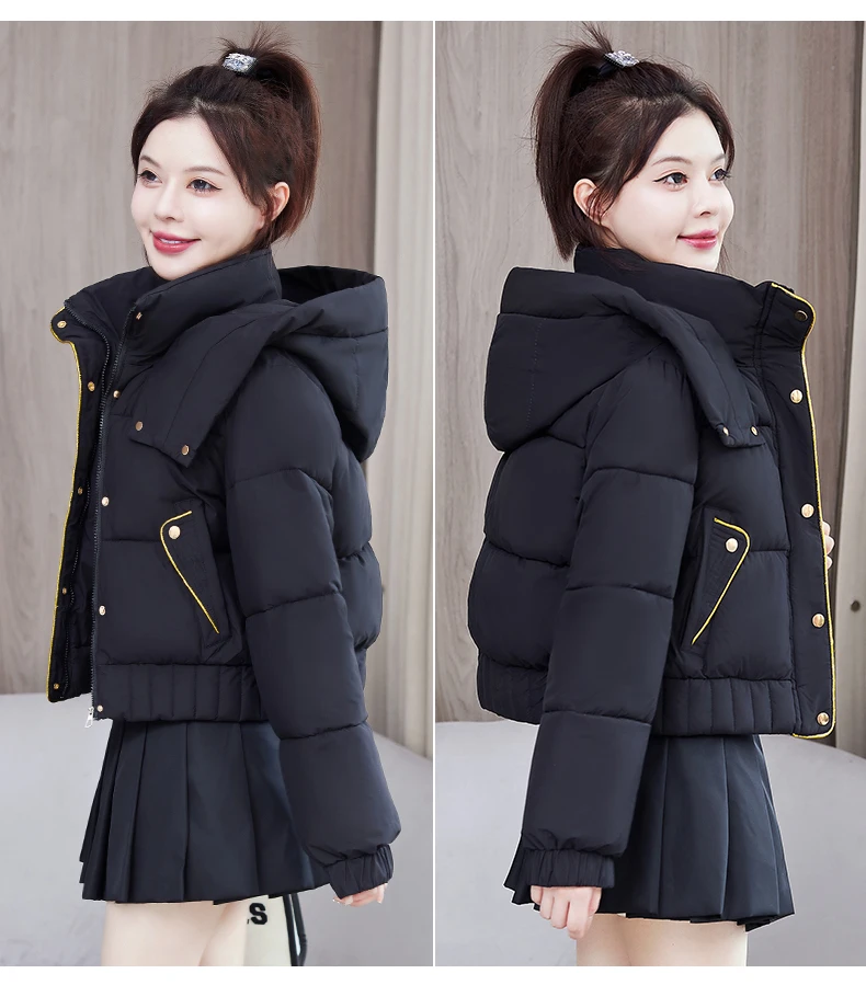 冬装棉服女2025短款宽松加厚冬季棉衣面包服小个子棉袄新款外套潮