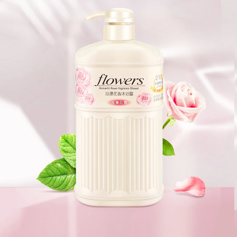 玫瑰花香香氛沐浴露补水保湿72H持久留香丝滑嫩肤大容量家庭装