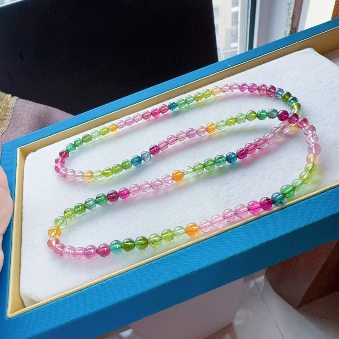 上新 ～ 纯天然彩虹碧玺手链