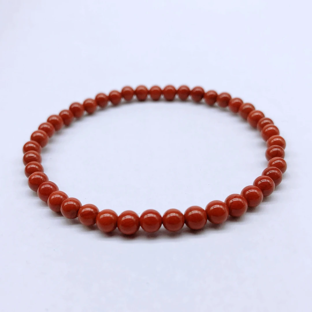 【鼎利源】南红四川瓦西轻奢简约手串4mm（多样式发其一）