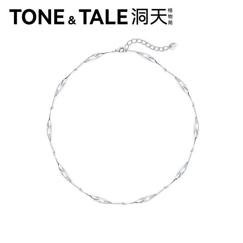 TONE & TALE/洞天 铜合金合成锆石项链 海螺听风项链时尚气质百搭