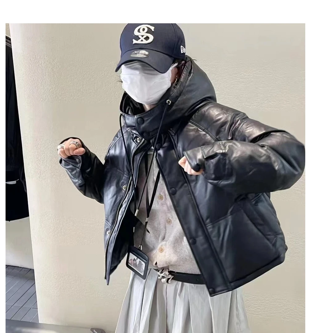 美尚【0085】短款百搭长袖休闲潮流外套女短款外套