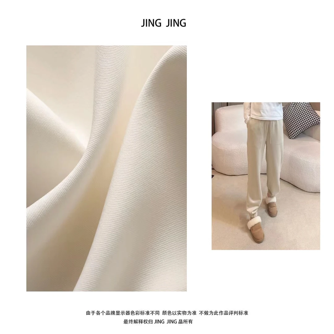 JING JING推荐【门凯加绒小脚裤】秋冬加绒休闲时尚百搭束脚小脚裤