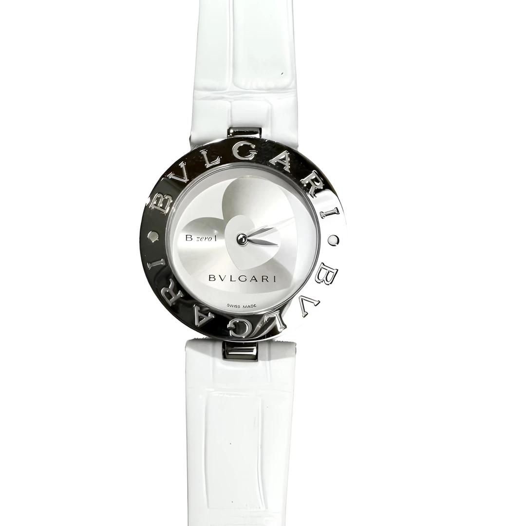 95新 BVLGARI/宝格丽 Bzaro1系列35爱心盘无刻石英女表tw