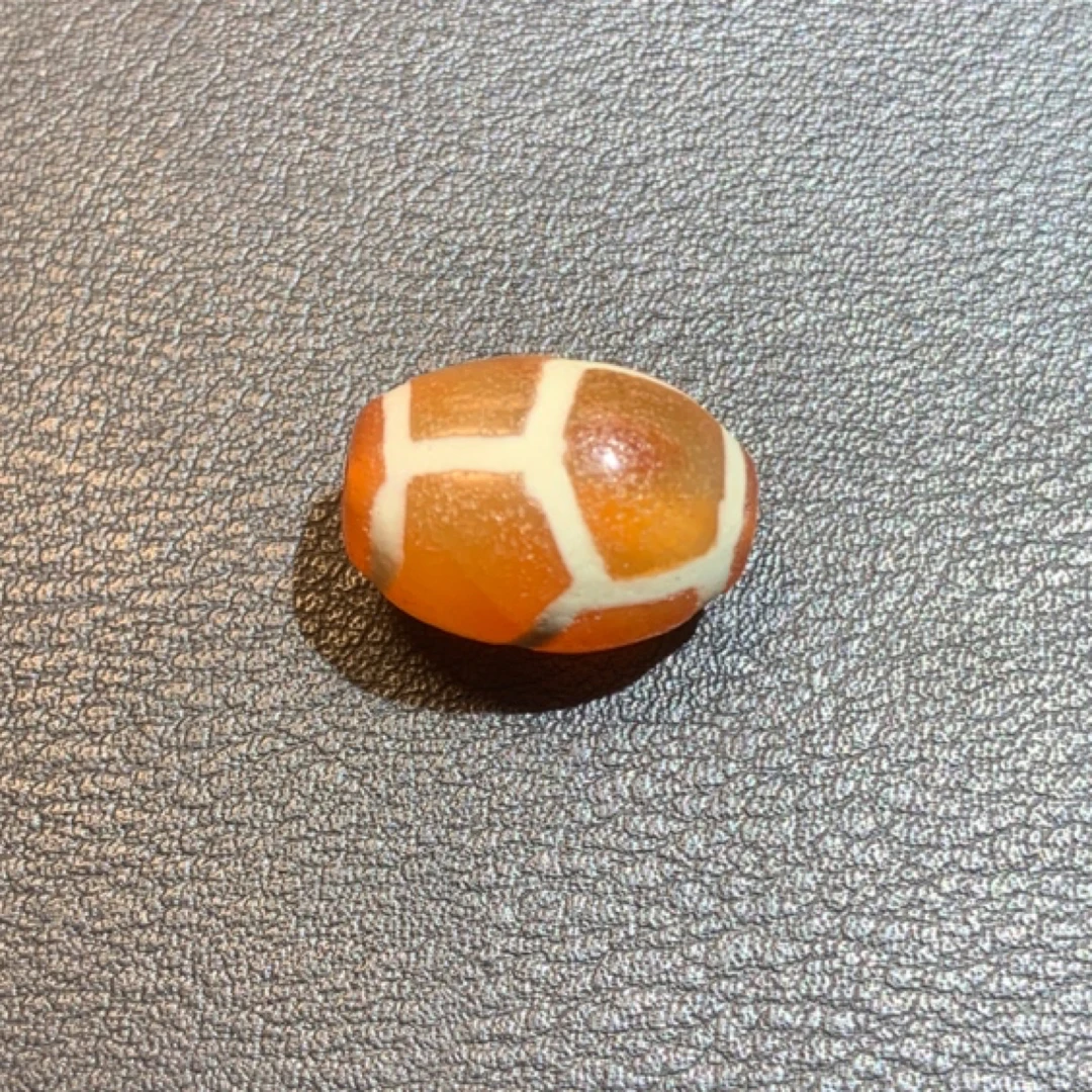 西亚精品红玉髓寿珠