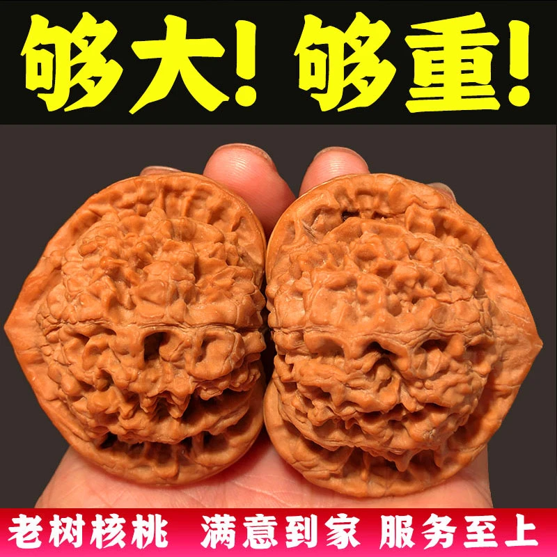 文玩核桃狮子头特大收藏级蛤蟆头元宝三棱官帽四座楼蛤蟆头核桃