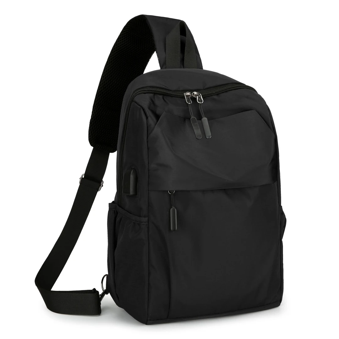 男士男款胸包休闲挎包男包斜挎包胸前单肩背包书包男士男款斜挎包