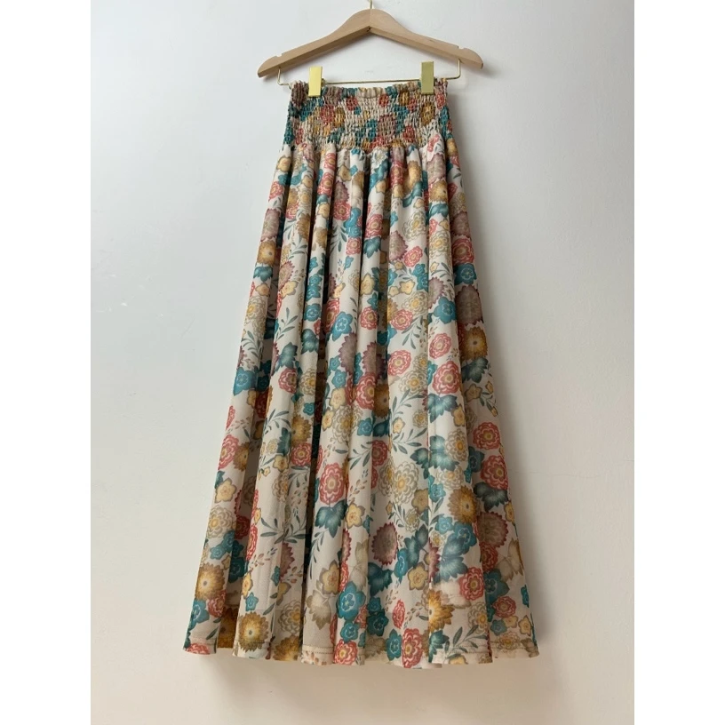 【乔姐大码】花色半身裙-51047