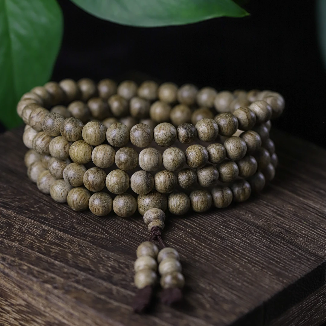 【进阶级】#034菲律宾莱特天然野沉香手串0.7cm16.8g