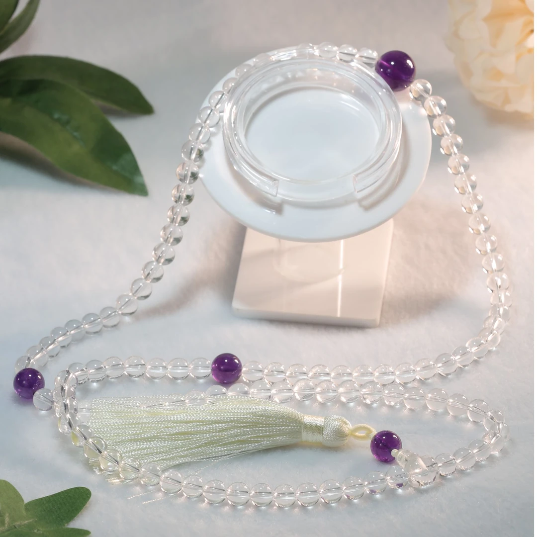 莫小奇莫小奇奇研—白漂亮长链（108白水晶）