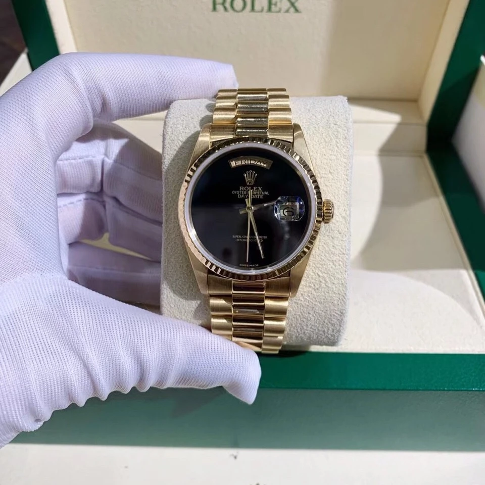99新 Rolex/劳力士 DD无字天书18238/智超/36mm单表后盘