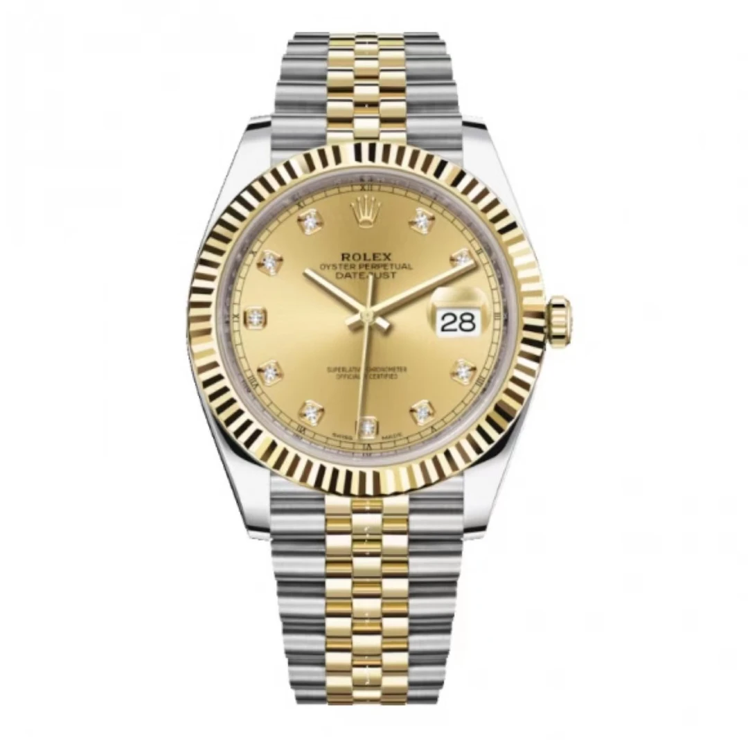 99新 Rolex/劳力士 哈馆/日志126333/41mm/18年全套