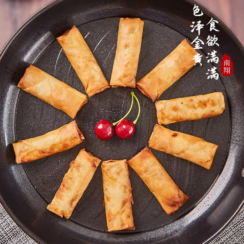 上海特产南翔传统特色手工三丝春卷速食早餐晚餐解馋点心200g/袋