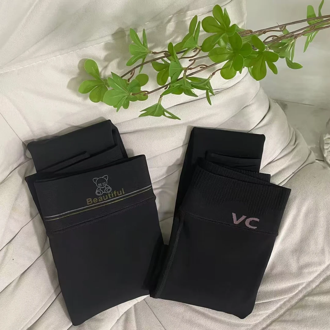 【一朵穿搭】新款加宽腰头薄绒踩脚打底芭比裤弹力时尚百搭