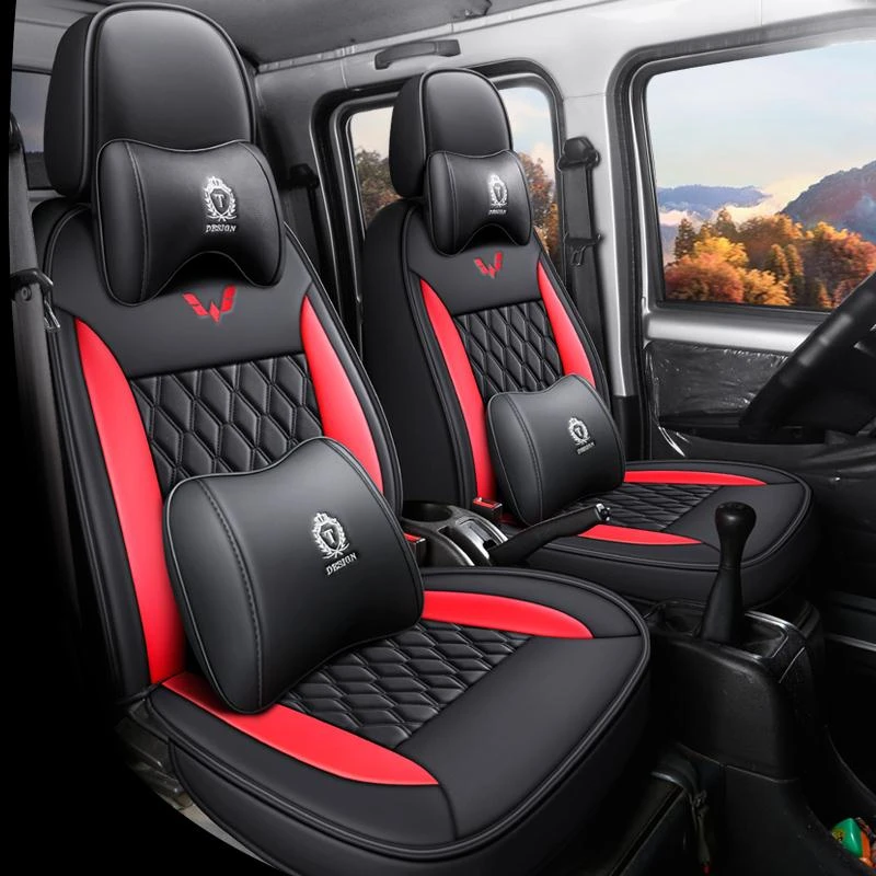 五菱荣光小卡新卡单双排专用全包围皮革汽车座套小货车四季坐垫套